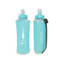 Sports Water Bottle Flexible Reusable Water Bottle Expandable Water Bottle Squeeze Water Bottl Gym Water Bottle with Nozzle For